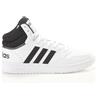 ADIDAS HOOPS 3.0 MID BIANCO NERO SNEAKERS SCARPE UOMO SPORTIVE BASKET