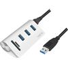 ‎2direct GmbH LogiLink CR0045 - USB 3.0 Hub (3 Port) with Card Reader for SD+Micro SD Memory C