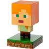 Paladone Minecraft Alex Icon Light BDP Mini Lampada da Notte Divertente Pixela