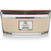 WoodWick Candela profumata Ellispe con stoppino crepitante | Vanilla WAZS