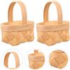 20pcs cestini di caramella al cioccolato Piccoli cesti regalo Mini cesti di