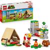 LEGO Super Mario In Campeggio con Capitan Toad - Giocattolo Interattivo con 3 Fi