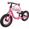 Hudora Bicicletta senza pedali Up 12,5 Pixie - Bici pedagogica per bambini dai 2 anni - Geometria Antiribaltamento - Cavalcabile per Bambini di 90-105 cm - Quadriciclo giocattolo con 2 ruote