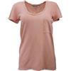 PAM & GELA T-Shirt Sophie Petalo Rosa Donna #B00JG891 Petite X-Small NWT