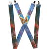 Buckle-Down Suspenders, Supernova Space Collage 1.5-Inch Wide Regular