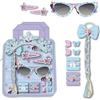 CERDÁ LIFE'S LITTLE MOMENTS Set di bellezza borsa occhiali Frozen | Kit accessori per bambini con corona, occhiali da sole, treccia e pinzette | Accessori per capelli con design Elsa e Anna Disney