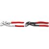 KNIPEX Pinza chiave pinza e chiave in un unico utensile (180 mm) 86 03 180 & Cobra Pinza regolabile di nuova generazione per tubi e dadi (180 mm) 87 01 180
