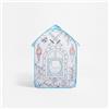Tenda Gioco Bambini da Colorare, Tenda Campeggio Fai da Te 108x71x71cm