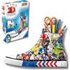 Ravensburger - Puzzle 3D Portapenne Sneaker Sonic | Puzzle 3D Bambini a Partire
