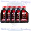 MOTUL 5 Litri Olio Motore Motul 4100 SYN NERGY 15W50 ACEA A3 B4 API SP SEMI SINTETICO