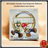 Nintendo Wii Golden Handle Club Nintendo Platinum Limited Mario Kart gioco raro Giappo...