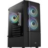 AeroCool Quantum Mesh Midi Tower Nero 360 x 206 x 450 mm