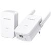 MP510 KIT V2 Powerline Kit Homeplug AV2 Fino a 1000Mbps E Wi-Fi 300Mbps, Porta G
