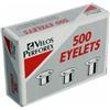 ACCO Brands REXEL Occhielli lunghezza 4.2mm 500pz - Ottone - 20320051