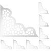 8 Pcs Decalcomanie Decorative Angolari Adesivi Per Angoli Delle Immagini Mobili