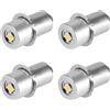 No 4X 1W P13.5S Led Torcia Lampadina, 100 - 110Lm 2700 - 7000K Lampadina di Ri9942