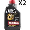 Motul Gear 300 LS 75W90 Olio Cambio Differenziale Trasmissioni Sintetico 2 Litri