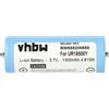 vhbw Batteria per Braun CoolTec CT2CC CT4CC 1300mAh 3,7V