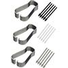 No 2X(15 Punte di Ricambio per Penna per Tablet Touchscreen per Note 20 S23Ul6094