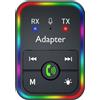 No 2X(Adattatore Jack AUX da 3,5 mm per Cuffie Audio per Auto J9O2)8450