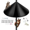 No 2X(Squirrel Baffle per per L'Alimentatore per Uccelli O2K9)1302