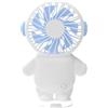 No 2X(USB Charging Small Fan Student Come Astronaut Fan L3G1)4531