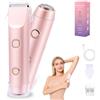 Carehabi Rasoio Elettrico Donna Rasoio Intimo Donna 2-in-1 Bikini Trimmer IPX7 Waterproof Cordless Shaver with Ceramic Blade Type-C Rechargeable Rose