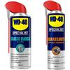 WD-40 Specialist Grasso Bianco al Litio Spray con Sistema Doppia Posizione, 400 ml & Specialist Sgrassante Spray ad Efficacia Immediata con Sistema Doppia Posizione - 500 ml