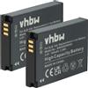 vhbw Batteria per Silvercrest Action Cam SCAA 5.00 A1 700mAh 3,6V