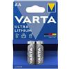 VARTA 2x VARTA Ultra Lithium Batterie AA 1,5V LR6 FR14505 Lunga Durata