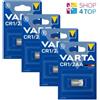 VARTA 4x Varta CR1/2AA Batterie 3V Litio CR14250 6127 BR14250 Pack