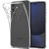 Spigen Custodia trasparente Spigen Crystal Clear per Samsung Galaxy S24 FE.
