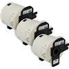 vhbw 3 Rotolo etichette sostituisce Brother DK-11202