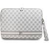 DKNY Custodia per laptop DKNY da 16" a quadri beige