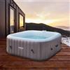 Does not apply Spa Idromassaggio 2400W | Piscina All'Aperto | per 6 Persone 185X185Cm | 130 Get