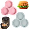 No 2X(Stampo nel Silicone Riutilizzabile per Friggitrice Ad Aria, per Uova, To2911