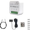 No 2X(Tuya WiFi Controller per Apertura Porta Garage con App Sensore, Teleco8045