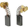 vhbw 2 Spazzole carbone per Makita GA6010 DA4000LR GA5020 DA4030 DA4034 DS4000 GA5010