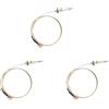 No 3X Vite Fornello A Gas Termocoppia Riscaldatore Bruciatore Fornello Parti U3326