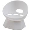 Supporto altoparlante base silicone antiscivolo per Echo Dot 4 5 nero bianco com