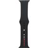 Apple Cinturino per Apple Watch 40mm Audi Sport con logo nero in silicone nero