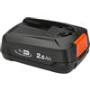 Gardena Batteria di ricambio P4A PBA 18V/45: adatta a molti attrezzi da giardino Gardena (trimmer, soffiatore e tagliasiepi), con 2,5Ah di capacità, il tempo di ricarica è di ca. 60 min. (14903-20)