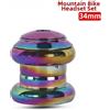 Cuffia bici 34mm con doppi cuscinetti e forcella diametro esterno 28,6mm adatta