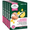 L Angelica 4x L'Angelica Gambo d'Ananas Integratore Alimentare Drenante Vegan Senza Lattosi
