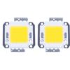 No 2X 50W Chip LED per Lampada Faretto Luce Bianco Caldo 3800LM Alta Potenza D1279