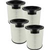 vhbw 4 Filtro carboni attivi per Philips AMF870 AMF765