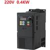 Regolatore VFD 0.4KW 220V monofase a trifase per attrezzature per la lavorazione