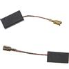 vhbw 2 Spazzole carbone per Bosch GWS 6-115 E (0 601 375 7A3)