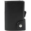 c-secure Portafoglio uomo pelle RFID C-secure CNWCH. Black nero