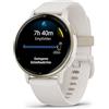 Garmin vívoactive 5, Smartwatch AMOLED 1,2, Cassa 42mm, Musica, Pay, +30 Sport, GPS, Cardio, Coach Sonno, Benefici Workout, Autonomia 11 giorni (Ivory & Cream Gold) (Ricondizionato)